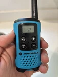Motorola Talkabout T100TP Two-way Radio Walkie Talkie Blue Aaa Single Handset. Fixed Price $9.90.
