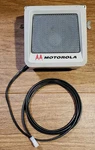Vintage Motorola Speaker Grey Mono 2-PIN Connector Complete Works Apx Astro. Fixed Price $110.00.
