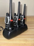 Qty Motorola KEM-P29923 Way Radios W/ CH640 Charging Base & Adapter. Fixed Price $35.00.