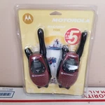 Motorola Talkabout T5550 Walkie Talkies 2 Way Radios Red Set Of New. Fixed Price $60.00.