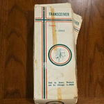 Vtg Sears & Roebuck Superheterodyne 7-TRANSISTOR Transceiver With Box Vintage. Fixed Price $39.50.