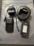 Vertex Handheld Two-way 16-CHANNEL Radio 5W Black. Fixed Price $50.00.
