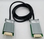Lot Of 2 Dell FORCE10 759-00034-01 Rev Stacking Module W/ Cord. Fixed Price $59.99.