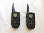 Uniden GMR1038-2 Set Of Handheld Two-way Radios, Walkie Talkies Mile Range. Fixed Price $19.00.