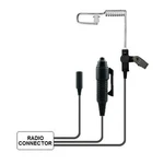 1 Covert 3-WIRE Acoustic Tube Surveillance Kit For Motorola Two-way Radios Nos. Fixed Price $13.49.