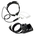 U94 Ptt Cable Type Headset+telescopic Throat Vibration Mic For Kenwood Kpg. Fixed Price $23.76.