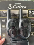 Pair Of Cobra CXT275 Walkie Talkies 2-WAY Radios (20 Mile Range). Fixed Price $35.00.