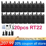 Retevis RT22 Walkie Talkie Radios Long Range Frs Vox For School/hospital 20 Pack. Fixed Price $259.99.
