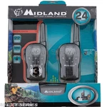 Midland Lxt 24 Mile Walkie Talkie Radios 1 Pair & Charger Base Survival Kits. Fixed Price $69.99.