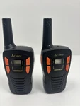 Cobra CXT195 Two-way Walkie Talkie Black Microtalk Lot Of TWO(2) Tested. Fixed Price $14.50.