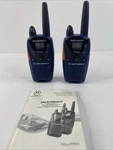Motorola Talkabout FR60 Wireless Pair Of 2 Radios Blue Walkie Talkies Tested. Fixed Price $19.97.