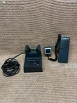 Vintage Motorola Vhf HT220 Slimline With Microphone & Charging Base. Fixed Price $150.00.