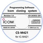 Icom CS-M421 Revision 1.0 Cloning (programming) Software For IC-M421 Radio. Fixed Price $25.99.