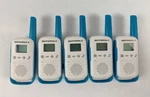 Lot Of 5 Motorola T114TP Portable Frs Talkabout Two-way Radios. Fixed Price $31.99.