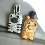 Battat Kids Adventure Walkie Talkies 2-PACK Zebra & Giraffe 100FT Tested Works. Fixed Price $10.00.