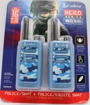 Cobra HE150 Kid-friendly 16-MILE Range Police Walkie Talkies Radios (2-PACK). Fixed Price $24.99.
