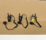 Lot Of Three Kenwood NX-300-K Two Way Radio One Missing Battery. Fixed Price $479.99.