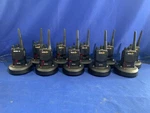 Motorola Bearcom BC130 16CH 2-WAY Radio W/ Chargers Lot X 10 -all Turn On Read. Fixed Price $300.00.