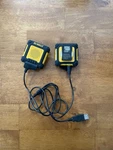 Dewalt DXFRS220 Desktop Two-way Radio Black/yellow. Fixed Price $60.00.