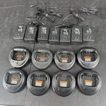 Motorola MDHTN3001C & More Base Charger With Power Supply Lot Of 8. Fixed Price $80.00.