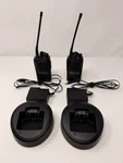 2X Vertex Standard VX-264 128 Channel 2-WAY Radio Walkie Talkie W/ Charger CD-58. Fixed Price $129.95.