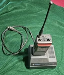 Vintage Motorola HT-90 Walkie Talkie Two-way Radio/with Charger Stand Need Batty. Fixed Price $20.00.