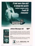 1970 E. F. Johnson Messenger 125 Cb Radio Tranceiver Vintage Print. Fixed Price $13.95.