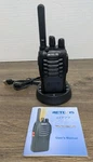 Retevis H777 Frs Walkie Talkies Vox 2W 1000MAH 16CH Tot Two Way Radio Charger. Fixed Price $24.99.