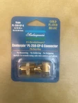 Shakespeare Centerpin Connector PL-259-CP-G, Gold Plated Brass. Fixed Price $12.85.