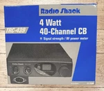Vintage Shack TRC-439 Cb Radio, 40 Channel Mobile Unit, Boxed.. Fixed Price $38.59.