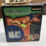 Vintage Tasco Play By 8X21MM Radio Binoculars New Old Stock 2001. Fixed Price $30.00.
