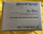 Baofeng BF-F9/UV-5RA Uhs/vhf Dual Band Display Standby With Flashlight. Fixed Price $55.74.
