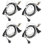 4X Hqrp 2PIN Hands Free Acoustic Tube Earpiece Ptt Mic For Kenwood Radio Devices. Fixed Price $24.95.