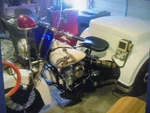 Police Servicar Radio Harley Vintage Flathead 45 Motorola Adam 12 Flh. Fixed Price $550.00.