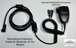 Rear Microphone Cable For Motorola 16 Pin Radios 7 / 15 Feet Option. Fixed Price $57.34.