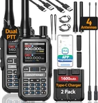 Radio UV-5R Mini Ham Long Range Handheld Two Way Noaa Weather. Fixed Price $52.35.