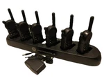 6 Motorola CLS1413 Uhf Radios Walkie Talkies 4-CHANNE With Multi-unit Charger. Fixed Price $249.99.