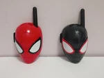 Working Marvel Spider-man & Miles Morales Walkie Talkies Ekids Model SM-207 Test. Fixed Price $7.00.