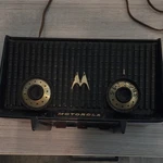 Motorola Model 56R Tube Radio Black 117V 1950S Vintage Collectible Home Decor. Fixed Price $95.00.