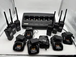 Motorola Xpr 7550 Vhf Two-way Radio Fleet Impres Multi-unit Charger Included. Fixed Price $2500.00.