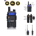 UV-5R Two Way Radio Dual Band 144-148/420-450MHZ Walkie Talkie 1800MAH Li-ion.... Fixed Price $37.33.