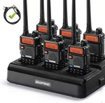 6 Pack GT-5R Ham Radio Dual Band Long Range Walkie Talkies Charger Cable. Fixed Price $167.69.