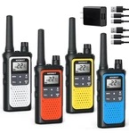 For Adults Long Rang Noaa Weather Alerts Rechargeable Walkie Talkies 2 Way Radio. Fixed Price $35.99.