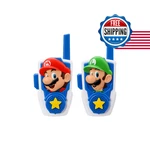 Super Mario Walkie Talkies For Kids, Static Free, Extended Range, Indoor/outdoor. Fixed Price $26.94.