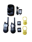 Pair Of Motorola T9500XLR 2-WAY Backlit Walkie Talkie Radio Black W/ Charger. Fixed Price $28.99.