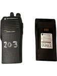 Motorola CP200 Uhf Portable Radio, 4 Watts, Ch AAH50SDC9AA1AN. Fixed Price $75.00.