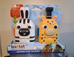 Battat Adventure 2-PACK Zebra & Giraffe Walkie Talkies, 100FT Range. Fixed Price $23.00.