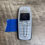 Nokia 6010 Silver Color Lcd Single Sim Dual-band T-mobile Cellular Phone. Fixed Price $22.49.