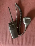 Motorola XPR6380 Two Way Radio AAH55UCC9LB1AN With Battery And Clip-on Mic. Fixed Price $69.00.