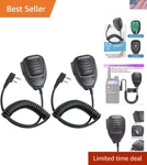 360 Stainless Clip Speaker Mic For Police & Ham Radios - 4.8KM Range Included. Fixed Price $16.99.